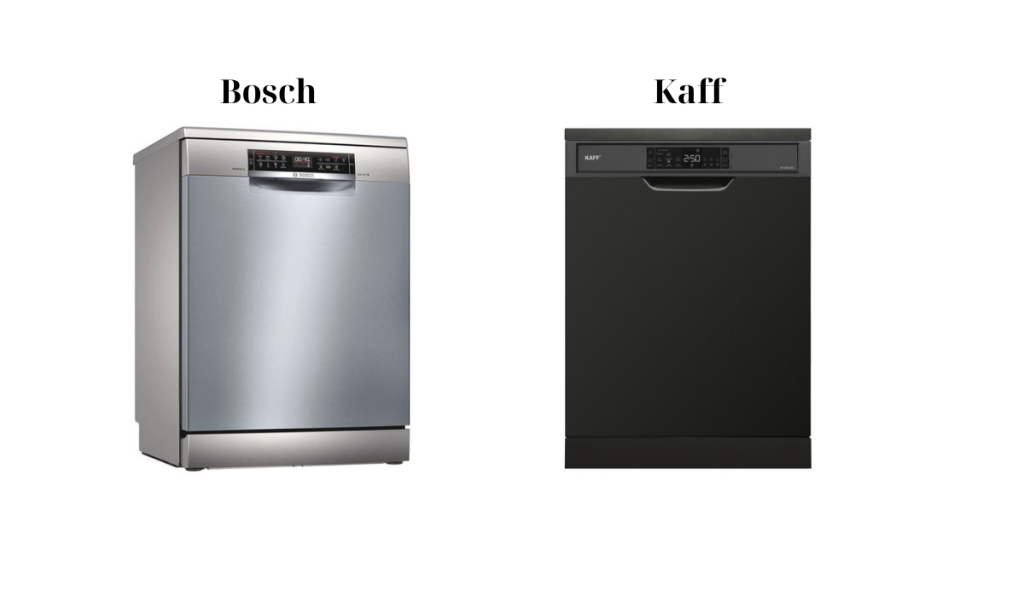 Thiết Kế và Kiểu Dáng Máy Rửa Bát Bosch và Kaff