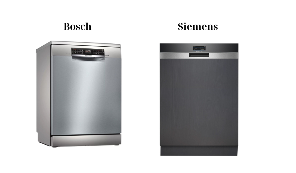 So Sánh Máy Rửa Bát Bosch và Siemens Về Thương Hiệu và Xuất Xứ
