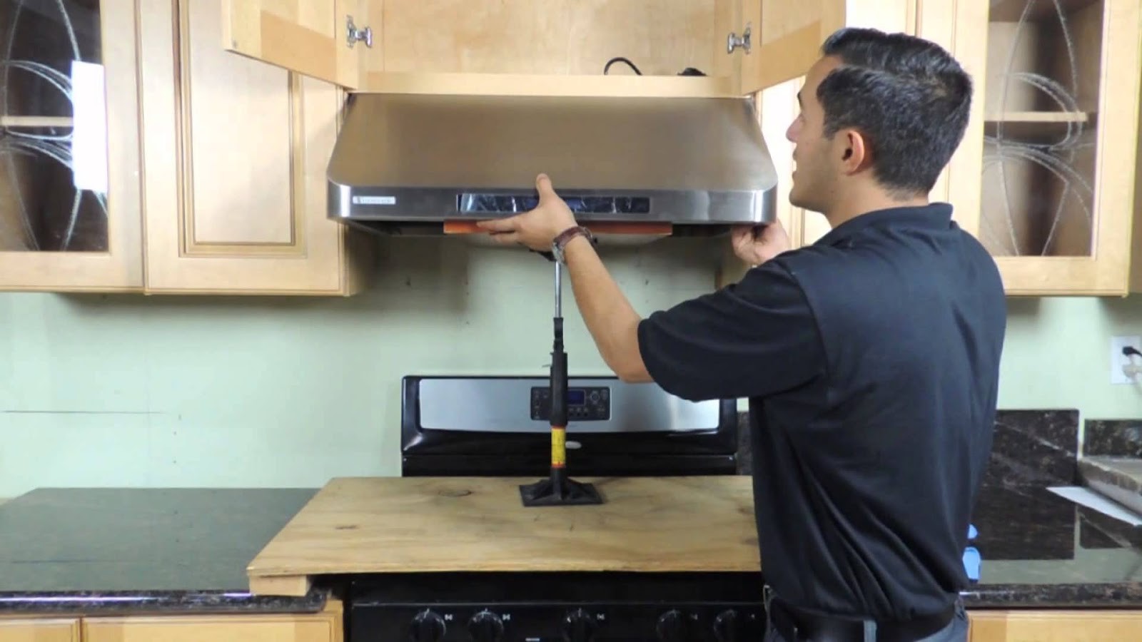 cách lắp máy hút mùi không cần ống thoát